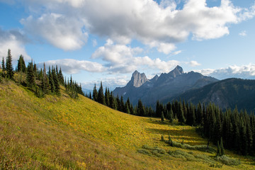 Dramatic Landscape change in the alpine