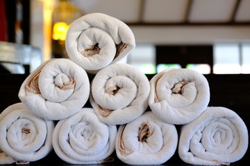 Towel background and pattern