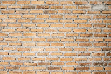 grunge brick wall texture and background.