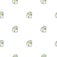 baby graphic pattern wallpaper object