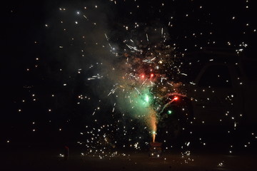 Fireworks on the 4th of July