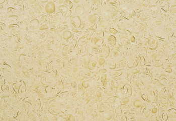 Organic texture of natural stone with prints of sea shells beige tone with a greenish tinge. Background