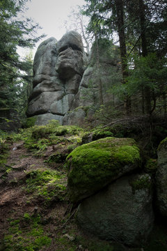 Mystische Felsformation Drachenkopf