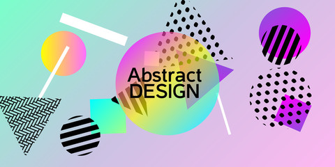 Geometric abstract background.