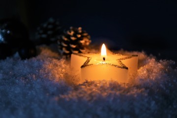 candle in the night