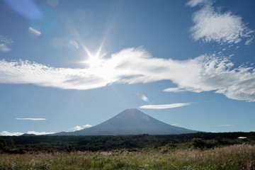 Fototapeta premium Mt.Fuji View point Asagiri Plateau