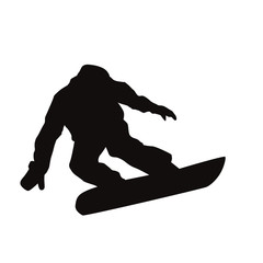 Snowboarding Silhouette