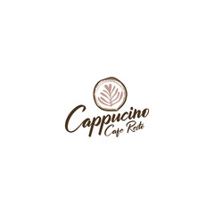 Coffee logo for product label and cafe and resto