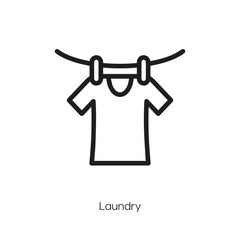 laundry icon vector symbol