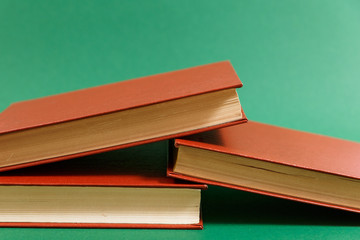 Many books in a bookstore or library