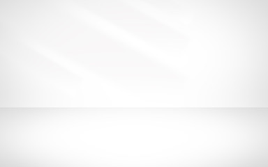 Gray empty room studio gradient with spotlight used for background and display your product