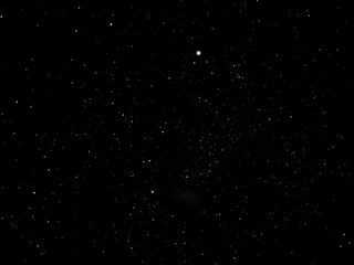 Simple dark space background with shining stars