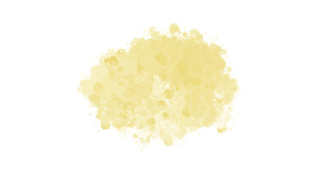 Yellow watercolor banner background for your design, watercolor background concept, vector.