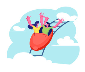 People Rollercoaster Rides