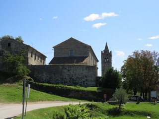 old church in Hum croatia