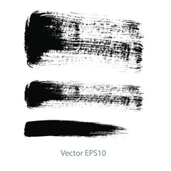 black brush stroke stripes