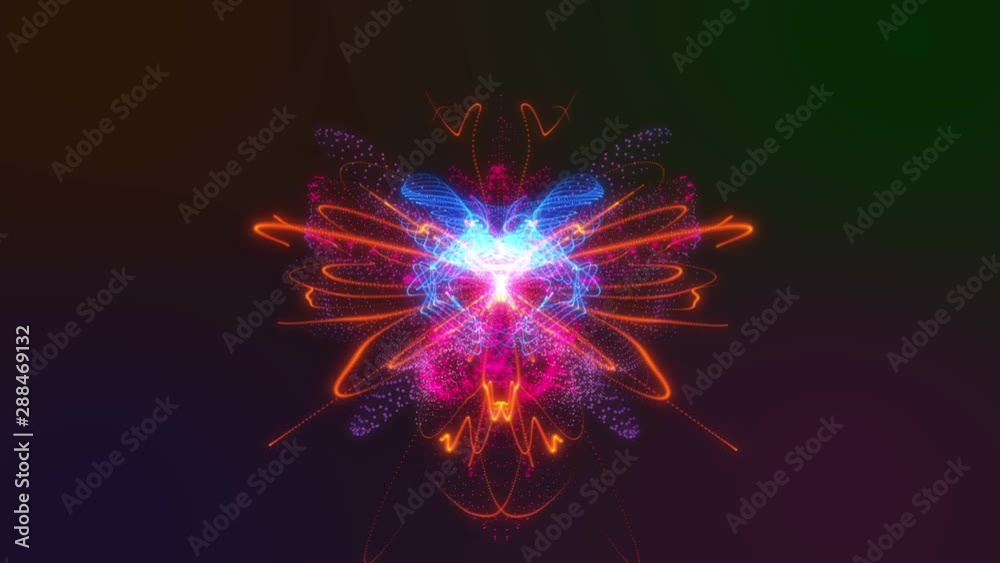 Poster plasma sphere swirl wave 4k reality loop creative motion background. electric explosion energy rippl
