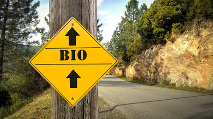 Street Sign to Bio