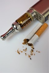 cigarette and lighter