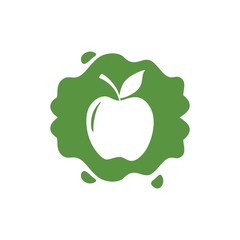 Fruits Apple Juice Splash Jam Vintage Art