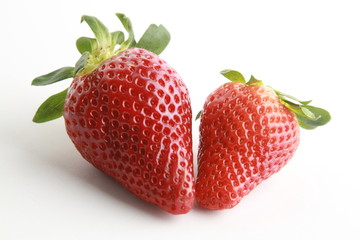 strawberry on colorful background