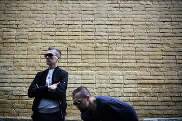 Two men in sunglasses