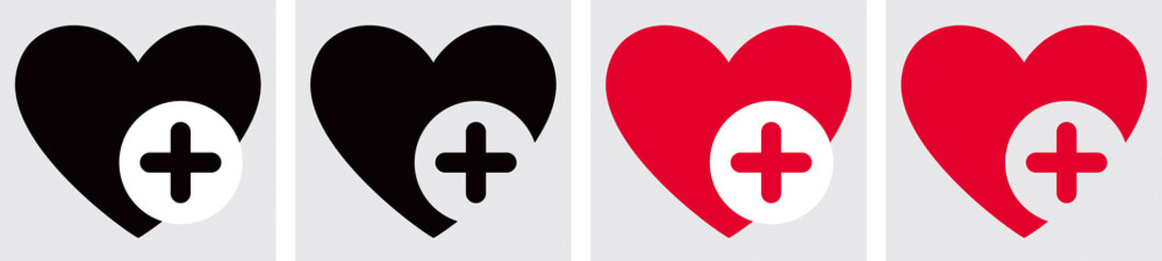 Obraz premium COEUR AVEC SIGNE PLUS