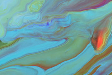 Fototapeta premium Abstract background of acrylic paints