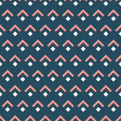 Seamless pattern with geometric shapes