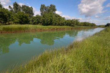 River near Nin, Croatia