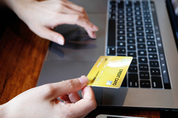 Using a credit card Debits for online purchases Enjoy shopping from your computer, laptops and mobile phones using a credit card.