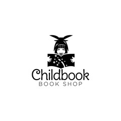  Playful logo for children's book shop