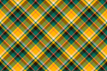 Tartan scotland seamless plaid pattern vector. Retro background fabric. Vintage check color square geometric texture.