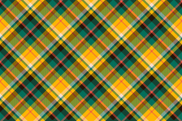 Tartan scotland seamless plaid pattern vector. Retro background fabric. Vintage check color square geometric texture.