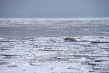 Obraz premium 流氷140