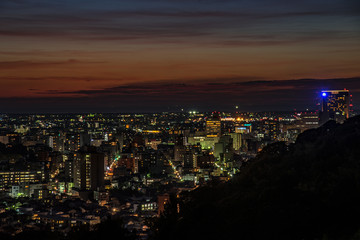 Obraz premium 金沢・卯辰山から見る夜景