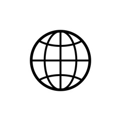 globe icon trendy
