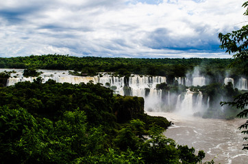 Fototapeta premium Iguazu waterfalls Argentina Brazil
