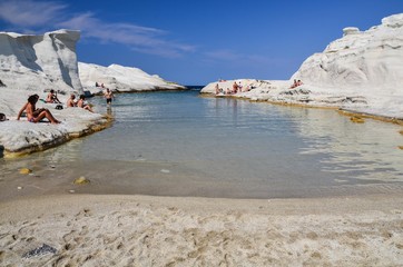 belle plage des cyclades