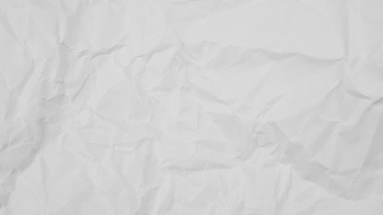 Obraz premium Biały pomarszczony papier tekstura tło