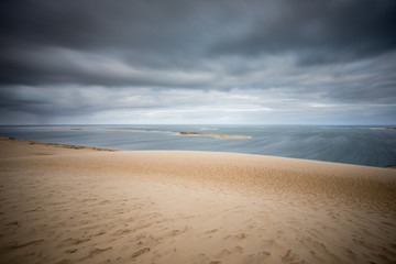 Vue de la dune du Pilat