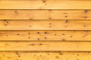 Naklejka premium Wooden planks with natural patterns as background