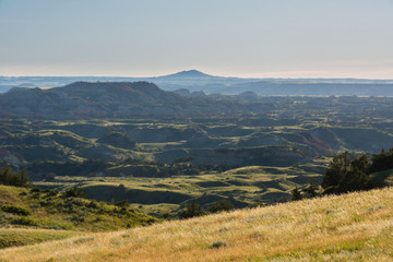 Looking Across Theodore Roosevelt National Park