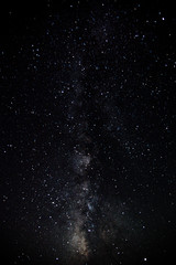 Night Sky from Max Patch in the Smoky Mountains in North Carolina