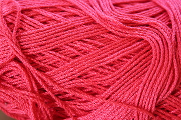 particolare gomitolo di cotone