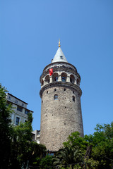 Fototapeta na wymiar Galata Tower, Istanbul, Turkey