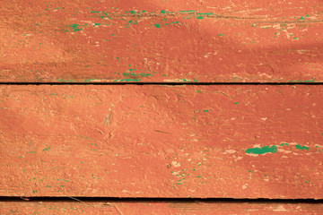 Shabby painted wood texture. colored wooden background with peeling paint