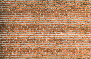 Naklejka premium vintage Red brick wall background