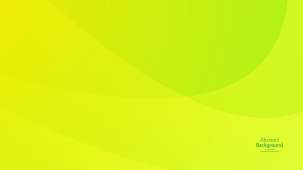 Green color and Yellow color background abstract art vector 