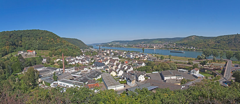 Panorama von Brohl L&uuml;tzing